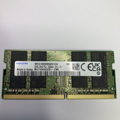 【札幌店】中古  DDR4 PC4-25600 32GB SODIMM ノート用 148255 