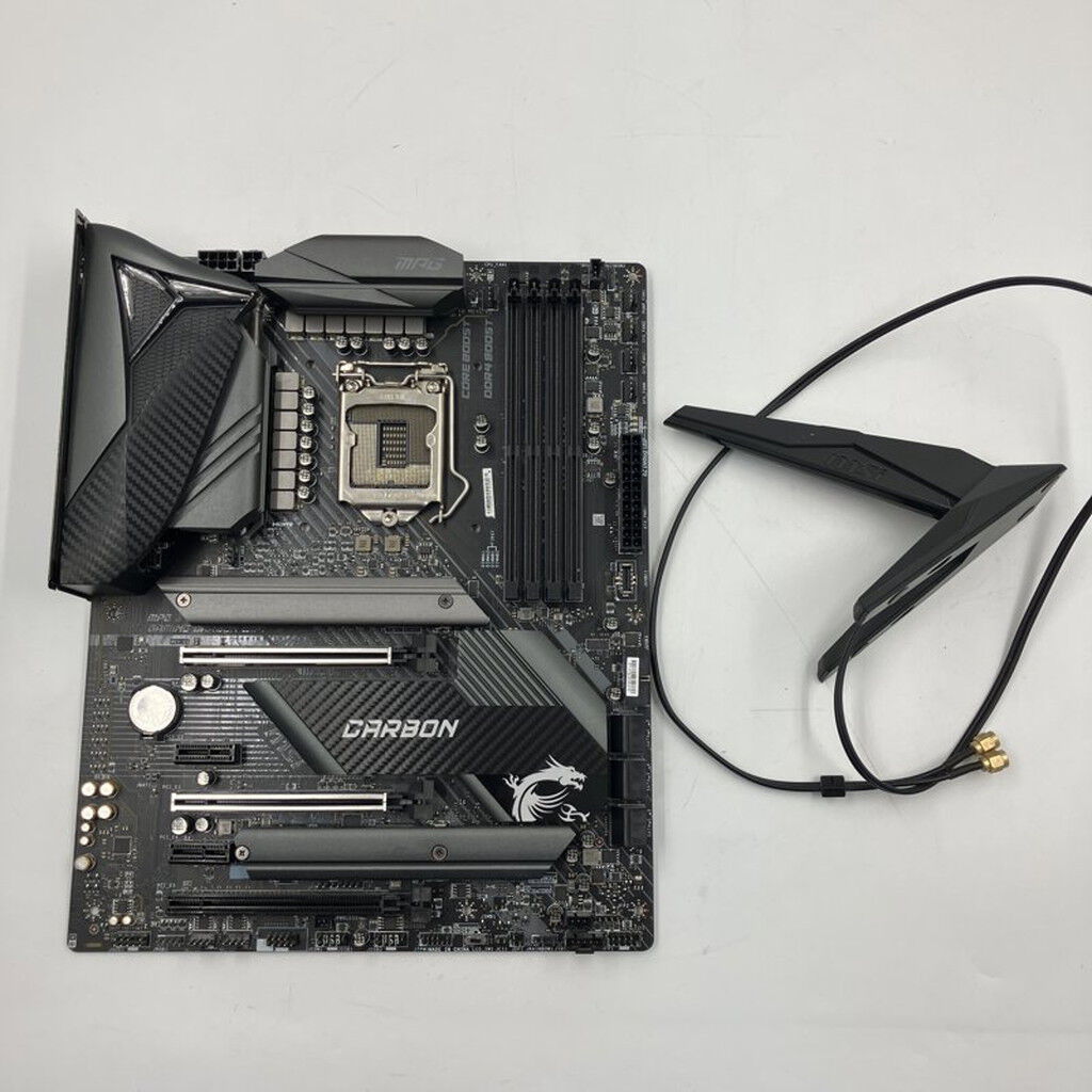 中古 MSI MPG Z490 GAMING CARBON WIFI (Z490 1200 ATX) 142620
