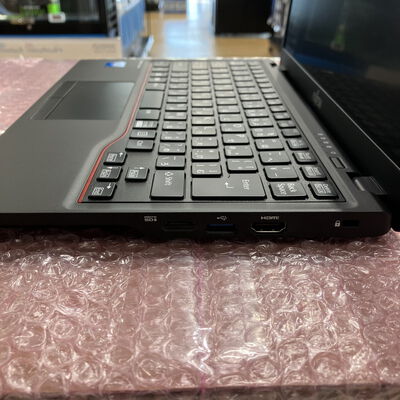 【宮崎恒久店】中古  FUJITSU LIFEBOOK U6312/K (INTEL Core i5 1245U /16GB/SSD256GB/-/オンボード/13.3/1920x1080/Wi-Fi/WEBCAM/W11H64/MicrosoftOffice H&B 2024付) 181332 