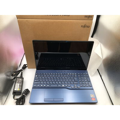 【水戸赤塚店】中古  FUJITSU FMV LIFEBOOK A50F1L(Ryzen 7 5700U/8GB/SSD256GB/DVDマルチ/W10H) 4680002556