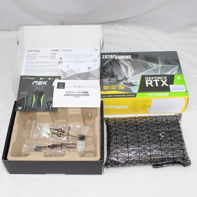 【通販センター】中古  ZOTAC ZOTAC GAMING GeForce RTX 2070 SUPER MINI ZT-T20710E-10M（RTX2070SUPER 8GB） 3480035095 