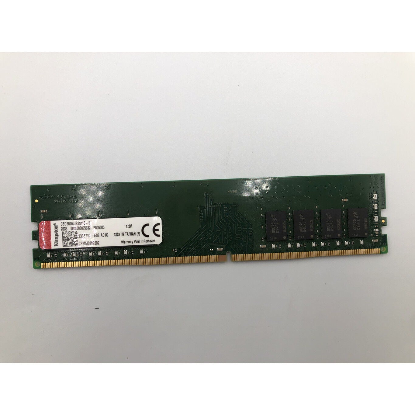 中古 Kingston CBD26D4U9S8ME-8 (DDR4 PC4-2666 8G) 4680003707