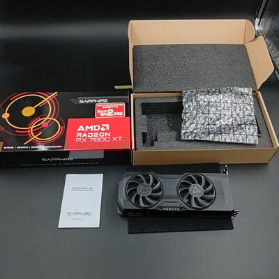 【大須店】中古  SAPPHIRE AMD RADEON RX7800XT GAMING GRAPHICS CARD 16GB 3120022731 