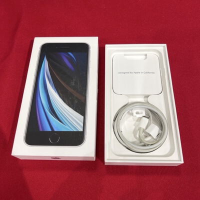【静岡東瀬名店】中古  【au】Apple iPhoneSE 4.7インチ (第2世代/2020) 64GB (ホワイト) MHGQ3J/A 新パッケージ版 146172 
