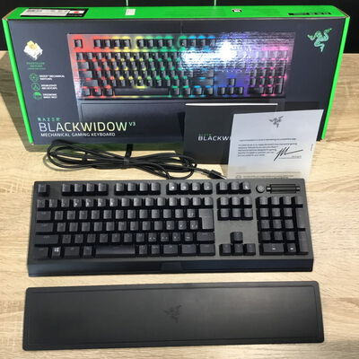 【松山環状枝松店】中古  Razer BlackWidow V3 JP Yellow Switch (RZ03-03542300-R3J1) 146993 