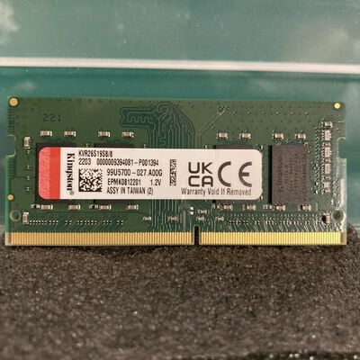 【富山本郷店】中古  PC4-21300 8GB ノート用(DDR4-2666) 150695 