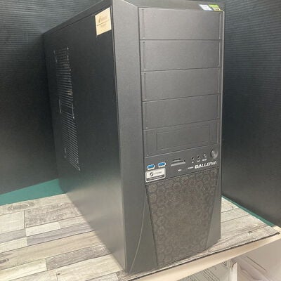 【広島店】中古  GALLERIA　XF(Core i7-9700KF/16GB/SSD512GB/HDD2TB/光学ドライブなし/RTX2070 SUPER 8GB/W11H) 3320005472 
