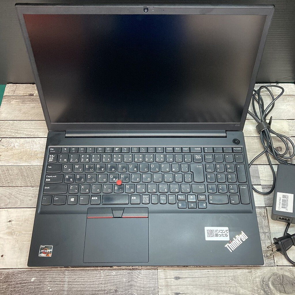 中古 LENOVO Thinkpad E15 GEN2(Ryzen5 PRO 4650U/8GB/SSD256GB/なし