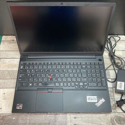 【広島店】中古  LENOVO Thinkpad E15 GEN2(Ryzen5 PRO 4650U/8GB/SSD256GB/なし/オンボード/15.6/1920&times;1080/W11P) 3320005262 