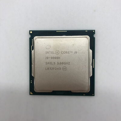 【宇都宮鶴田店】中古  INTEL Core i9 9900K (1151/3.60GHz/16M/C8/T16) 138482 