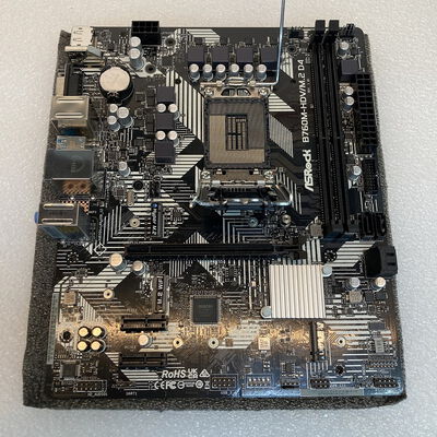 【京都店】中古  ASRock B760M-HDV/M.2 D4 (B760 1700 mATX DDR4) 3180006639 