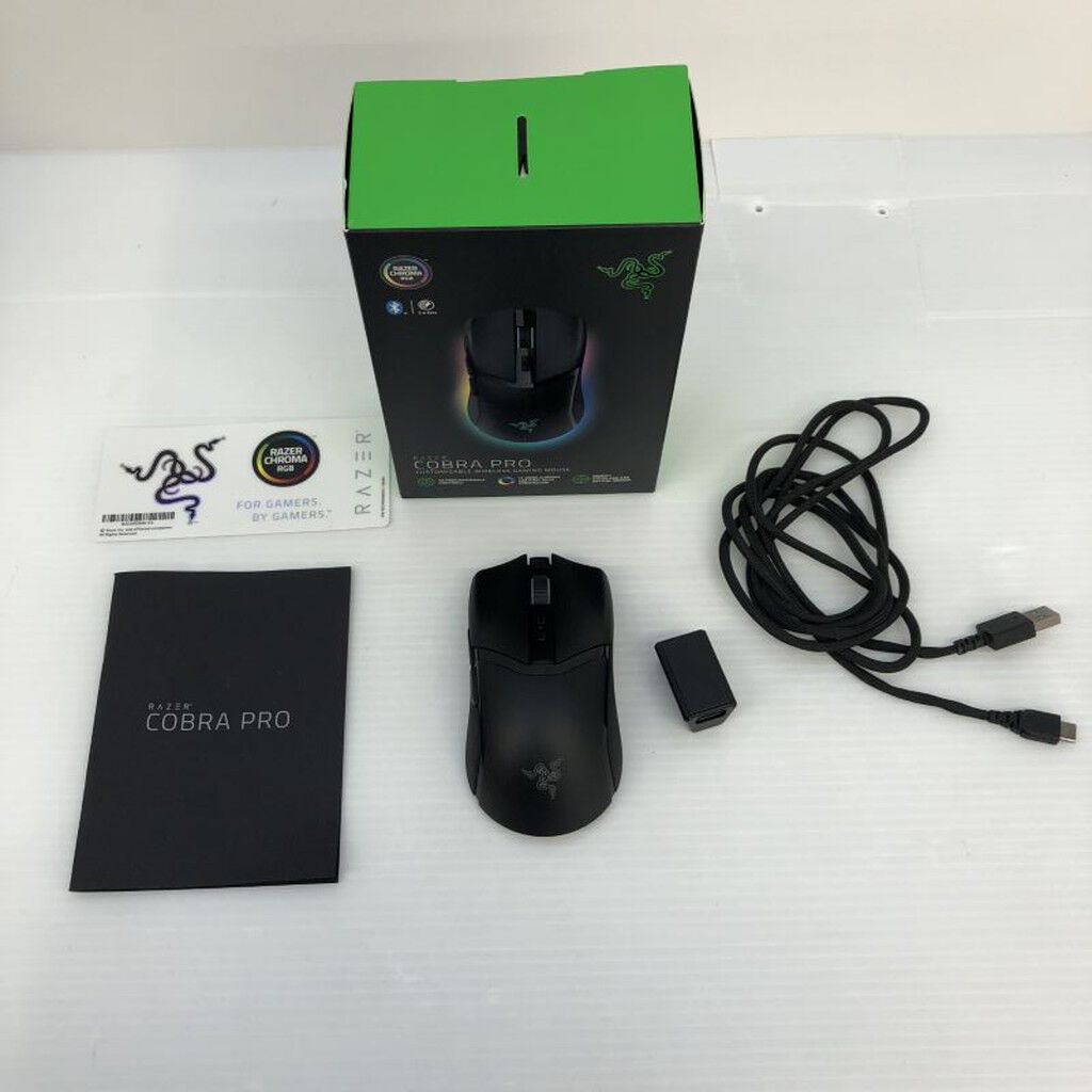 razer cobra pro 中古品 Razer Cobra Pro Wireless Gaming Mouse: 10 Customizable Controls