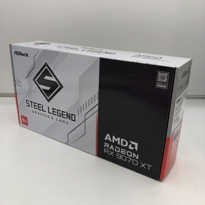 【福井日之出店】中古  ASRock RX9070XT SL 16G Steel Legend 16GB (RX9070XT 16G) 176937 