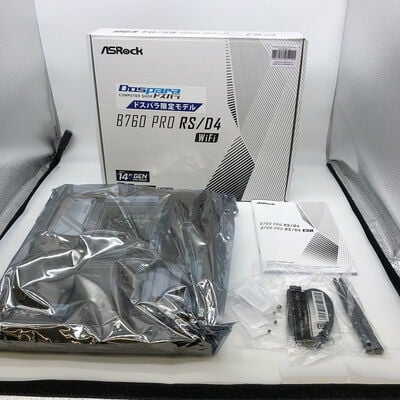 【宇都宮鶴田店】中古  ASRock B760 Pro RS/D4 WiFi (B760 1700 ATX DDR4) 5280001390 