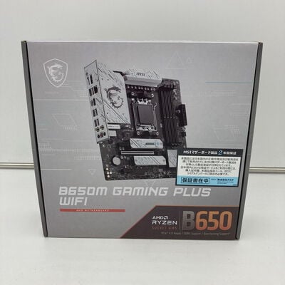【福井日之出店】中古  MSI B650M GAMING PLUS WIFI (B650 AM5 mATX DDR5) 168302 