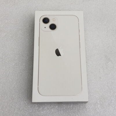 【甲府飯田店】中古  【au版SIMフリー】Apple iPhone13 6.1インチ 128GB (スターライト) MLND3J/A 147331 