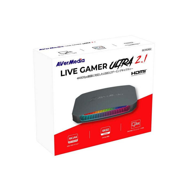 AVerMedia Live Gamer ULTRA 2.1 GC553G2 (USB3.2 Gen2 4K/60fps VRR