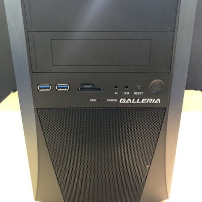【甲府飯田店】中古  GALLERIA KT (i7 8700K/8GB/SSD512GB/GTX1060/W11H) 4720001197 