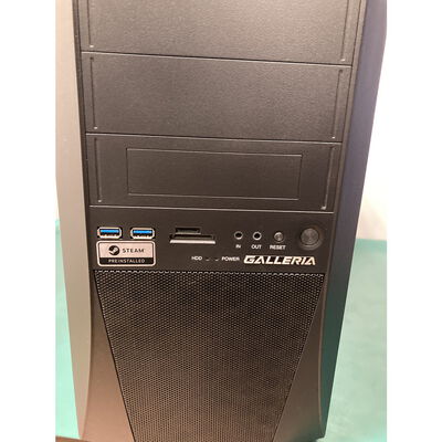 【富山本郷店】中古  THIRDWAVE GALLERIA KT(AMD Ryzen 7 3700X/16GB/SSD512GB/BD-RE/NVIDIA GeForce RTX 2060 6GB/W11H64 MAR) 180655 