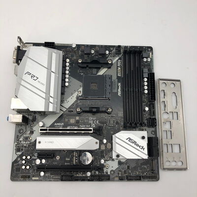 【大分店】中古  ASRock B550M Pro4 (B550 AM4 mATX DDR4) 142938 