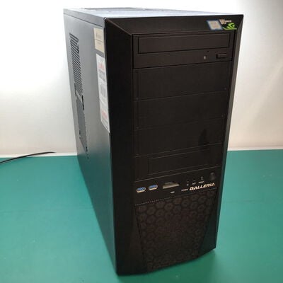【津ラッツ店】中古  GALLERIA XT(i7 8700/8GB/SSD525GB/HDD1TB/GTX1060/W10H) 4990000797 