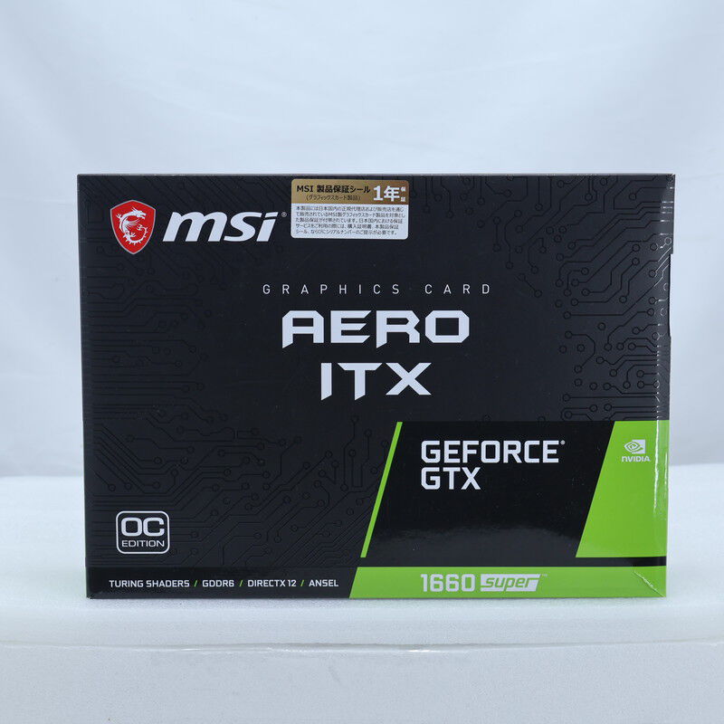 中古 MSI GeForce GTX 1660 SUPER AERO ITX OC (GTX1660 SUPER) 141207