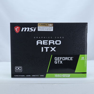【通販センター】中古  MSI GeForce GTX 1660 SUPER AERO ITX OC (GTX1660 SUPER) 141207 