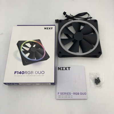 【福井日之出店】中古  NZXT RF-D14SF-B1(F140 RGB DUO BK) 5200001086 