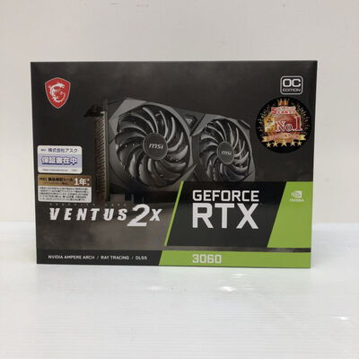 【徳島住吉店】中古  MSI GeForce RTX 3060 VENTUS 2X 12G OC (RTX3060 12GB) 144777 