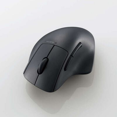 エレコム  M-SH31MBSKXBK (無線マルチ接続Sサイズマウス&ldquo;SHELLPHA&rdquo;チルト機能付き7ボタン ブラック) 