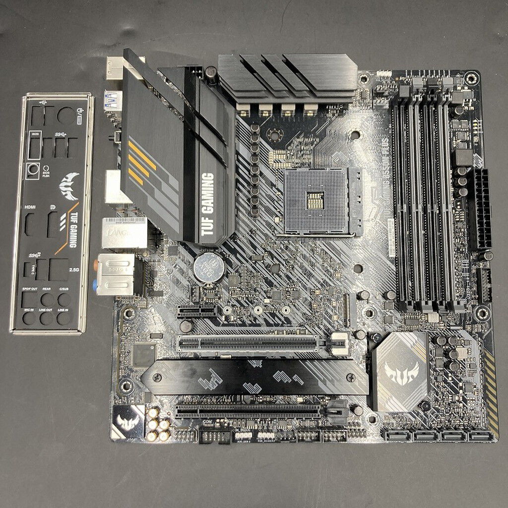 TUF GAMING B550M-PLUS ジャンク品 ASUS TUF GAMING B550M-PLUS AMD 500シリーズ Socket AM4対応