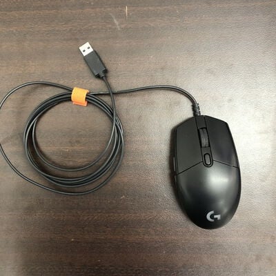 【福山ココローズ店】中古  Logicool G203 LIGHTSYNC Gaming Mouse G203-BK 146968 