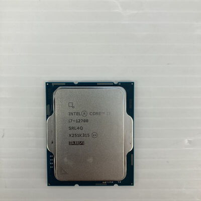 【徳島住吉店】中古  INTEL Core i7 12700  (1700/2.1G/25M/C12/T20) 148610 