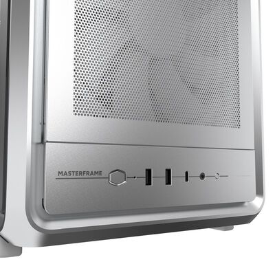 CoolerMaster  MasterFrame 500 Mesh Silver MF500M-SHNN-S00 (E-ATX ガラス シルバー) 