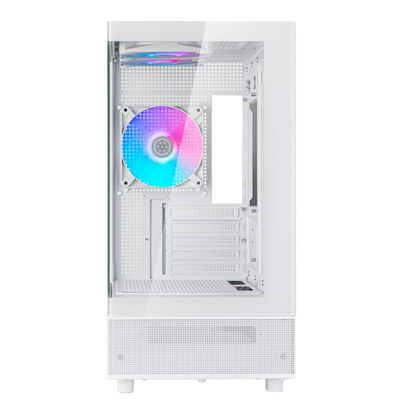 SilverStone  Lucid 04 SST-LD04-W-ARGB (MicroATX ガラス ホワイト) 