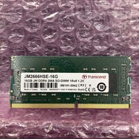 中古  Transcend ノートPC用メモリ(PC4-21300 16GB DDR4-2666) 5070002288 