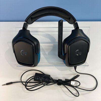 【博多店】中古  Logicool G431 (有線 7.1サラウンドサウンド ゲーミングヘッドセット) 146997 