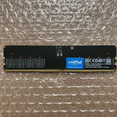 【宮崎恒久店】中古  Crucial CT32G52C42U5.M16G1(DDR5 PC5-41600 32GB) 1460026052 