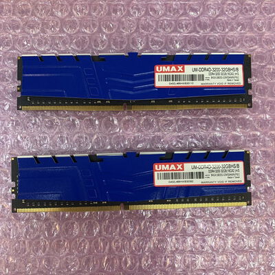 【横浜駅前店】中古  16GB 2枚組(合計32GB) PC4-25600/DDR4-3200 デスクトップ用 190913 