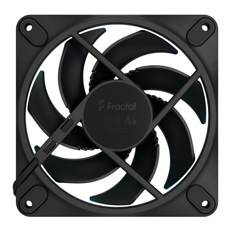 Fractal Design Momentum 12 RGB 3-pack Black FD-F-MR1-1203 (3個