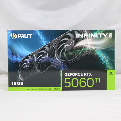 【通販センター】中古  Palit NE7506T019T1-GB2061S(RTX5060Ti Infinity3 16G) 178241 