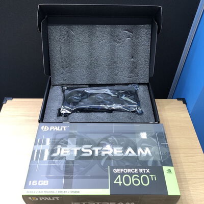 【甲府飯田店】中古  Palit NE6406T019T1-1061J(RTX4060Ti JetStream 16G) 175543 