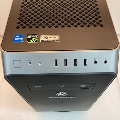 【京都店】中古  THIRDWAVE GALLERIA RM5C-G60T (Core i5 11400F/16GB/SSD2TB+HDD8TB/BD-RE/GTX1660Ti 6GB/W10H) 3180006844 