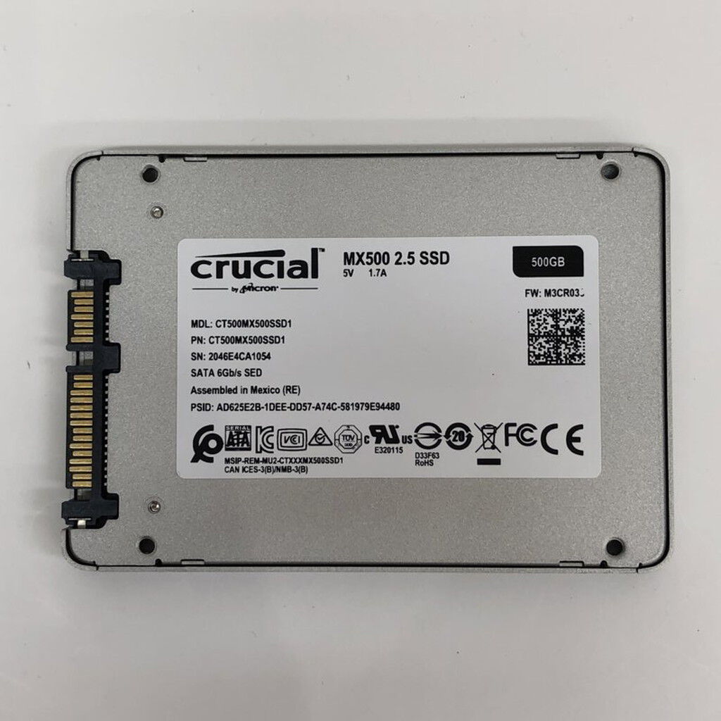 中古 各社 2.5インチ SSD 500GB SATA 135990 （389222） ｜ パソコン