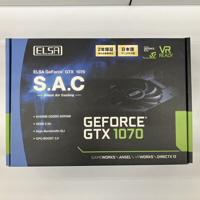 【徳島住吉店】中古  各社 GeForce GTX1070 (8GB PCI-E) 130945【8/14価格改定!】 
