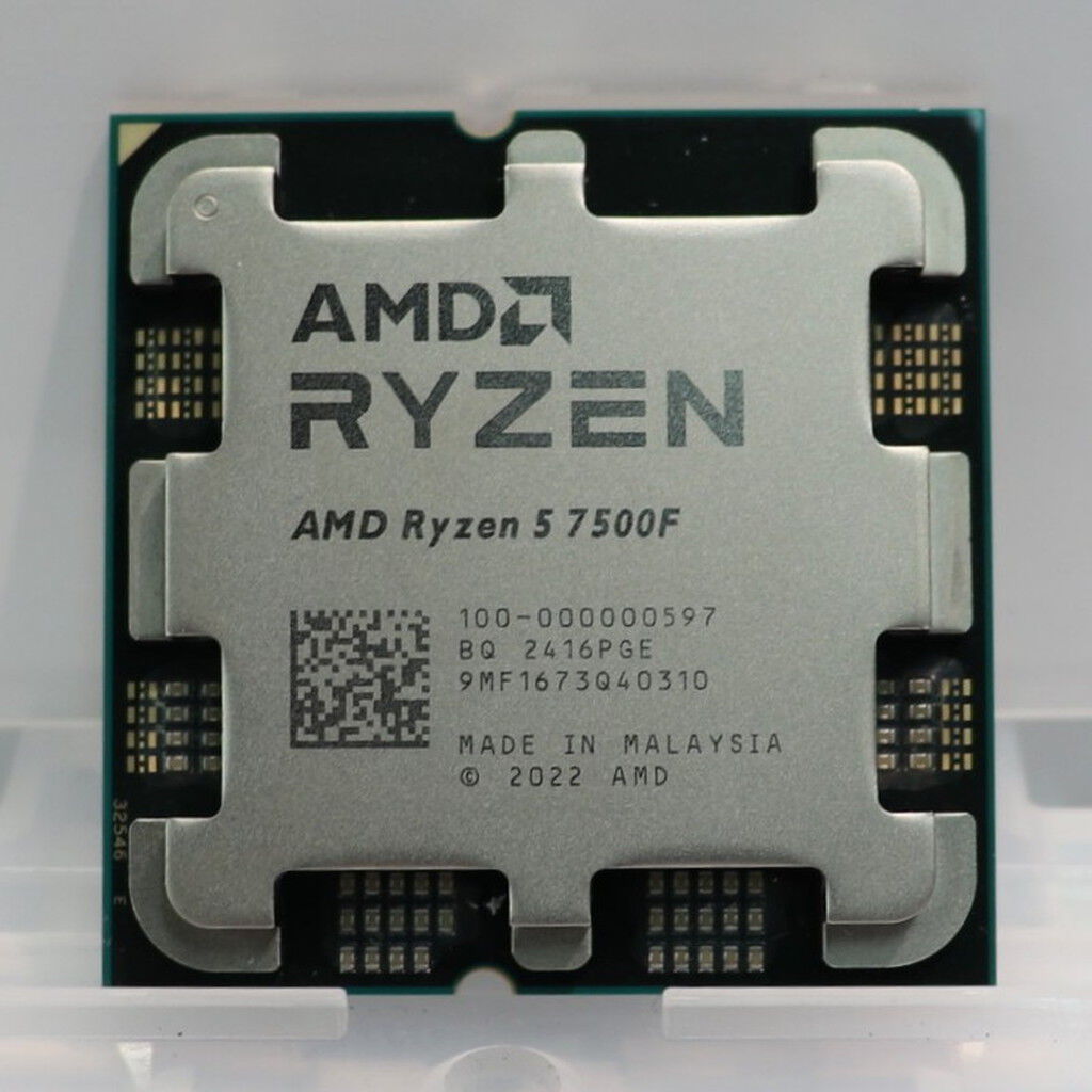 中古 AMD Ryzen 5 7500F (AM5/3.7GHz/38M/C6/T12/65W) 187425 （359598