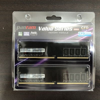 【福山ココローズ店】中古  8GB 2枚組(合計16GB) PC4-25600/DDR4-3200 デスクトップ用 190923 