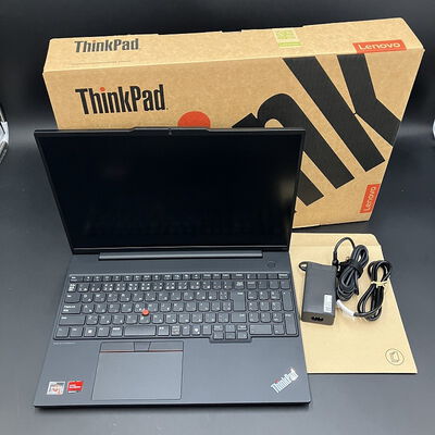 【熊本浜線店】中古  Lenovo ThinkPad E16 Gen 2 AMD (AMD Ryzen5 7535U 2.9GHz/16GB/SSD256GB/-/オンボード/16/1920x1200/Wi-Fi/WEBCAM/W11P64) 176149 
