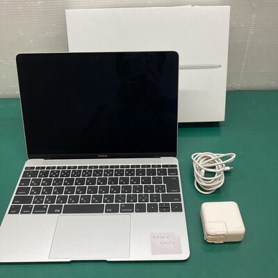 【浦添城間店(沖縄)】中古  Apple MacBook Retina (12 CoreM/1.1GHz 256GB シルバー) MF855J/A 2015 127967 