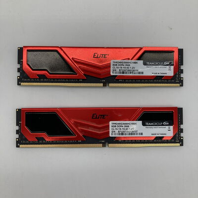【堺七道店】中古  8GB 2枚組(合計16GB) PC4-21300/DDR4-2666 デスクトップ用 190926 